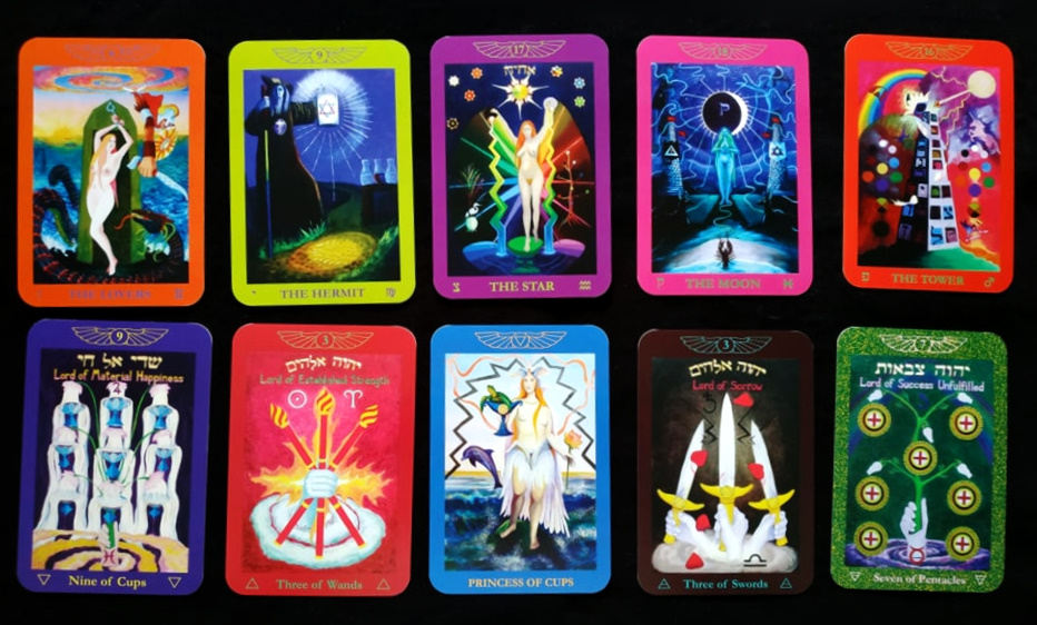Golden Dawn Temple Tarot cards